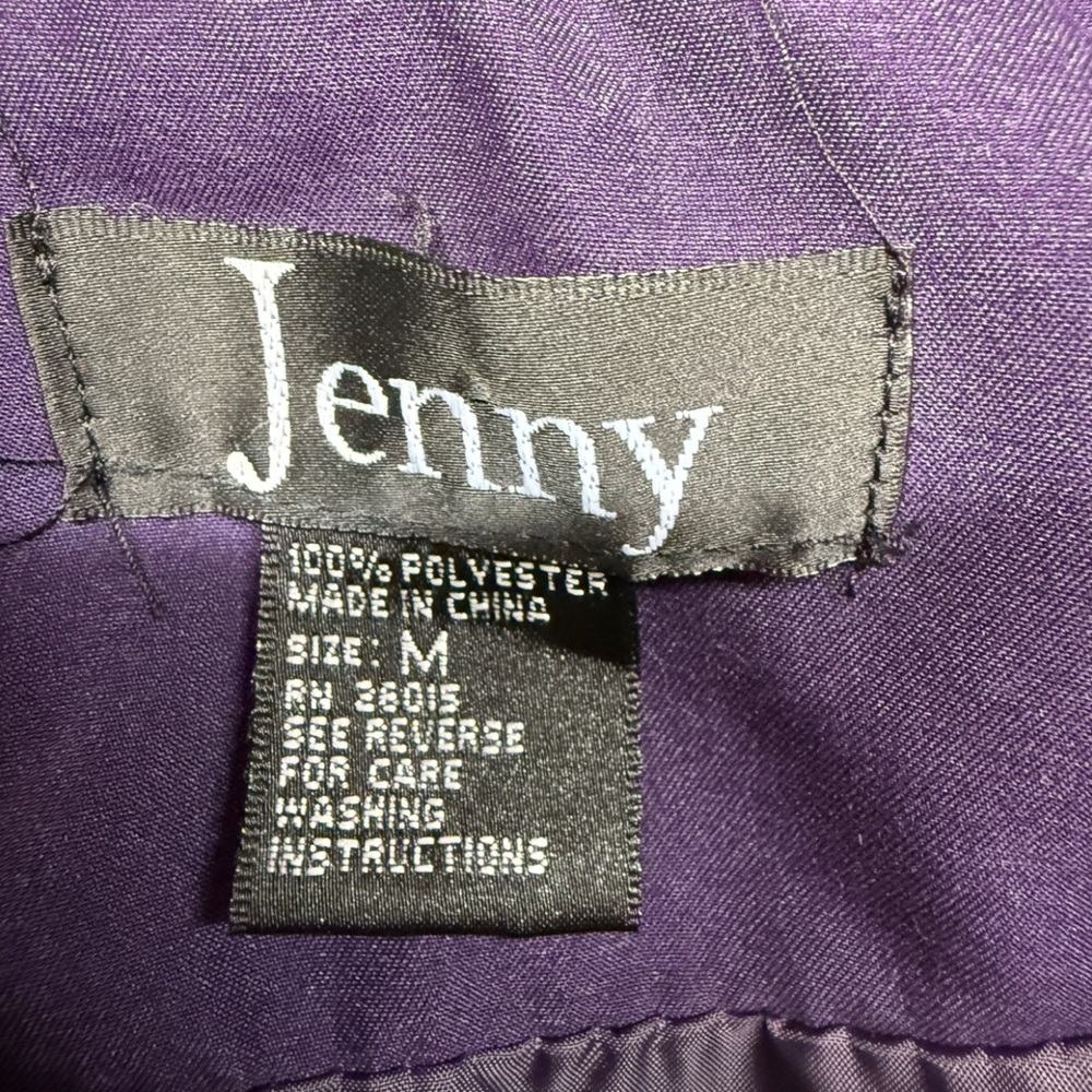 Jenny Purple Rose Quilted Vest - Size Medium - Picture 4 of 7